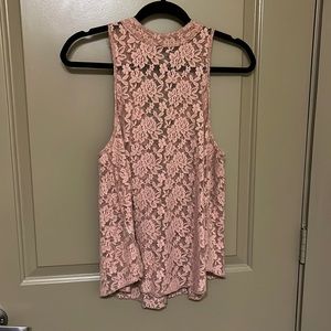 Lace tank top_Taylor & Sage